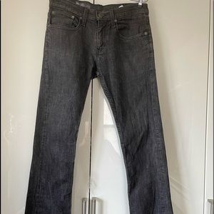 LEVI’S Slim Boot Jeans Color-Dark Gray Size- W 32 L 32